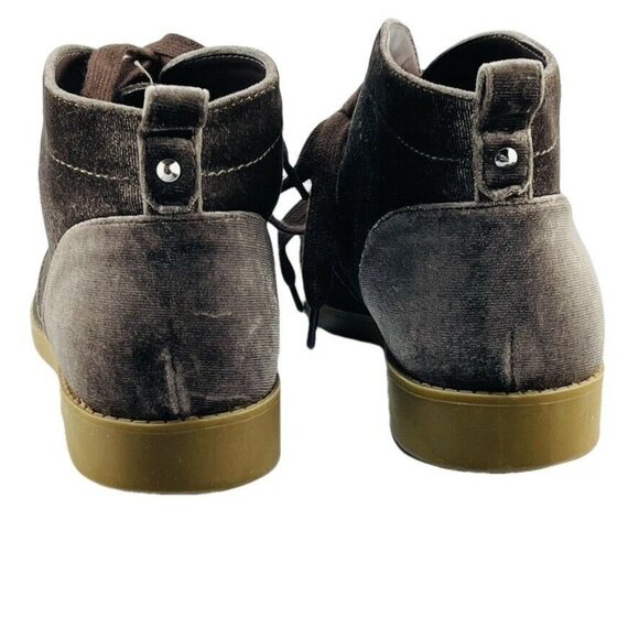 Indigo Rd. Womens Velvet Lace-Up Ankle Boots Size 6M Brown - Picture 6 of 12